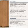 Guarda-roupa Casal 6 Portas com Pés 100% Mdf Loop - 14