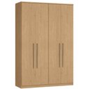 Ver imagem 2 de Guarda-Roupa Modulado 4 Portas Elegance Marrom/Angelin