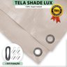 Tela Lona Areia 2.5x2 Metros Sombreamento Impermeável Shade Lux + Kit - 3