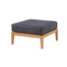Conj. Puff Preto + Mesa de Centro Cannes Base Mel - 72434 - 2