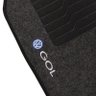 Jogo Tapete Automotivo Carpete + Lixeira Gol G6 2012 à 2016 Soft Logo Bordado Grafite 6 Peças S/M SO - 7