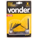 Ver imagem 2 de Jogo Chave Hexagonal Allen Combinado 1,5-6,0mm 1/16-1/4 Can