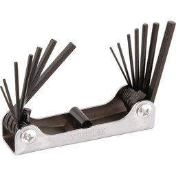 Jogo Chave Hexagonal Allen Combinado 1,5-6,0mm 1/16-1/4 Can - 1