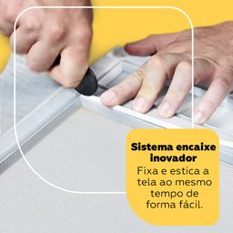 Mosquiteira para Porta 080x2,10 Preta com Tela Resistente À Pets - 8