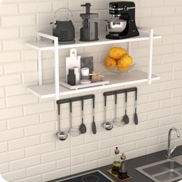 Nicho Industrial Decorativo para Cozinha 60cm Bb F.gnd - 3