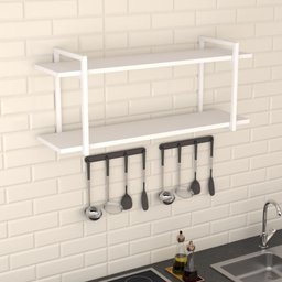 Nicho Industrial Decorativo para Cozinha 60cm Bb F.gnd - 5