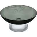 Ver imagem 1 de Centro de Mesa Fruteira Home&co com Pé Vidro 15x30x30cm Fumê