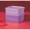 Tupperware Kit 2 Peças Jeitosinhos Aqui Tem Receitas E Memórias 400Ml Jeitosinhos Aqui Tem Receitas  - 2