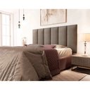 Ver imagem 1 de Cabeceira Queen Carla 160x58 Suede Marrom - M&f Decor