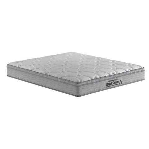 Colchão Casal Probel Espuma D40/20 Guarda Costas Premium Hiper Firme Euro Pillow Gray (138x188x22) -