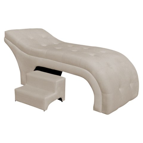 Maca Estofada Estética Botonê 70 Cm Sobrancelha Cilios Cor:bege