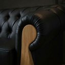 Ver imagem 7 de Sofá Living Capitone 2 Lugares Milano 188 cm Pes Madeira Courino Tcs 724 Moll