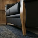 Ver mais imagens de Sofá Living Capitone 2 Lugares Milano 188 cm Pes Madeira Courino Tcs 724 Moll