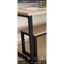 Ver imagem 5 de Mesa Estilo/Modelo Industrial com 1 banco (1,60 x 0,80)