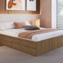 Ver imagem 1 de Cama Casal Queen com 4 Portas Tókio para Colchões 200x160 Cm Ct1160 Art In Móveis