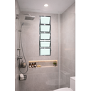 Ver imagem 6 de Vitro Basculante 100x40 Alumínio Brilhante Vidro Liso