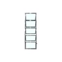 Ver imagem 2 de Vitro Basculante 100x40 Alumínio Brilhante Vidro Liso