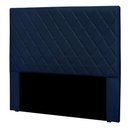 Ver imagem 3 de Cabeceira King 1,95m Córdoba Suede Azul Marinho - Pallazio