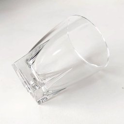 Conjunto com 3 copos 250 ml Jogo de copos de Vidros Transparente Peça design Geométrico - 4 Conjunto com 3 copos 250 ml Jogo de copos de Vidros Transparente Peça design Geométrico - 4