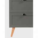 Ver imagem 5 de Gabinete para Banheiro Milano Retrô 3 Gavetas MDF 60cm On Móveis