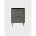 Ver imagem 1 de Gabinete para Banheiro Milano Retrô 3 Gavetas MDF 60cm On Móveis