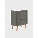 Ver imagem 3 de Gabinete para Banheiro Milano Retrô 3 Gavetas MDF 60cm On Móveis
