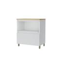 Ver imagem 7 de Cozinha 100% Mdf 4 Peças Rainha Nature/branco