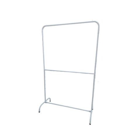 Arara Desfile 2 Niveis Dobravel 120x170cm Branco Azulado