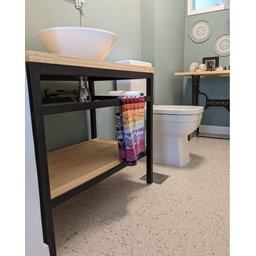 Gabinete para Lavabo Industrial 60x45x75alt com 1 Prateleira e suporte para toalha e papel Pinus 30m - 3 Gabinete para Lavabo Industrial 60x45x75alt com 1 Prateleira e suporte para toalha e papel Pinus 30m - 3