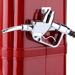 Dispenser de Bebidas Bomba de Gasolina Retrô Decoração Vintage - Vermelho - 6