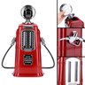 Dispenser de Bebidas Bomba de Gasolina Retrô Decoração Vintage - Vermelho - 5