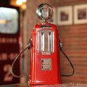 Ver imagem 2 de Dispenser de Bebidas Bomba de Gasolina Retrô Decoração Vintage - Vermelho