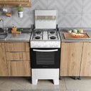 Ver imagem 2 de Fogão 4 Bocas Milão Atlas com Mesa Inox