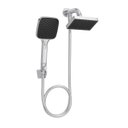 Ver imagem 1 de Chuveiro com Desviador de Parede Quadrado Flex 90x150mm Cromado Deca