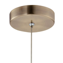 Ver imagem 1 de Pendente Lae Dourado e Champagne (d)15cm (a)29cm 1x5w 3000k - Kb003
