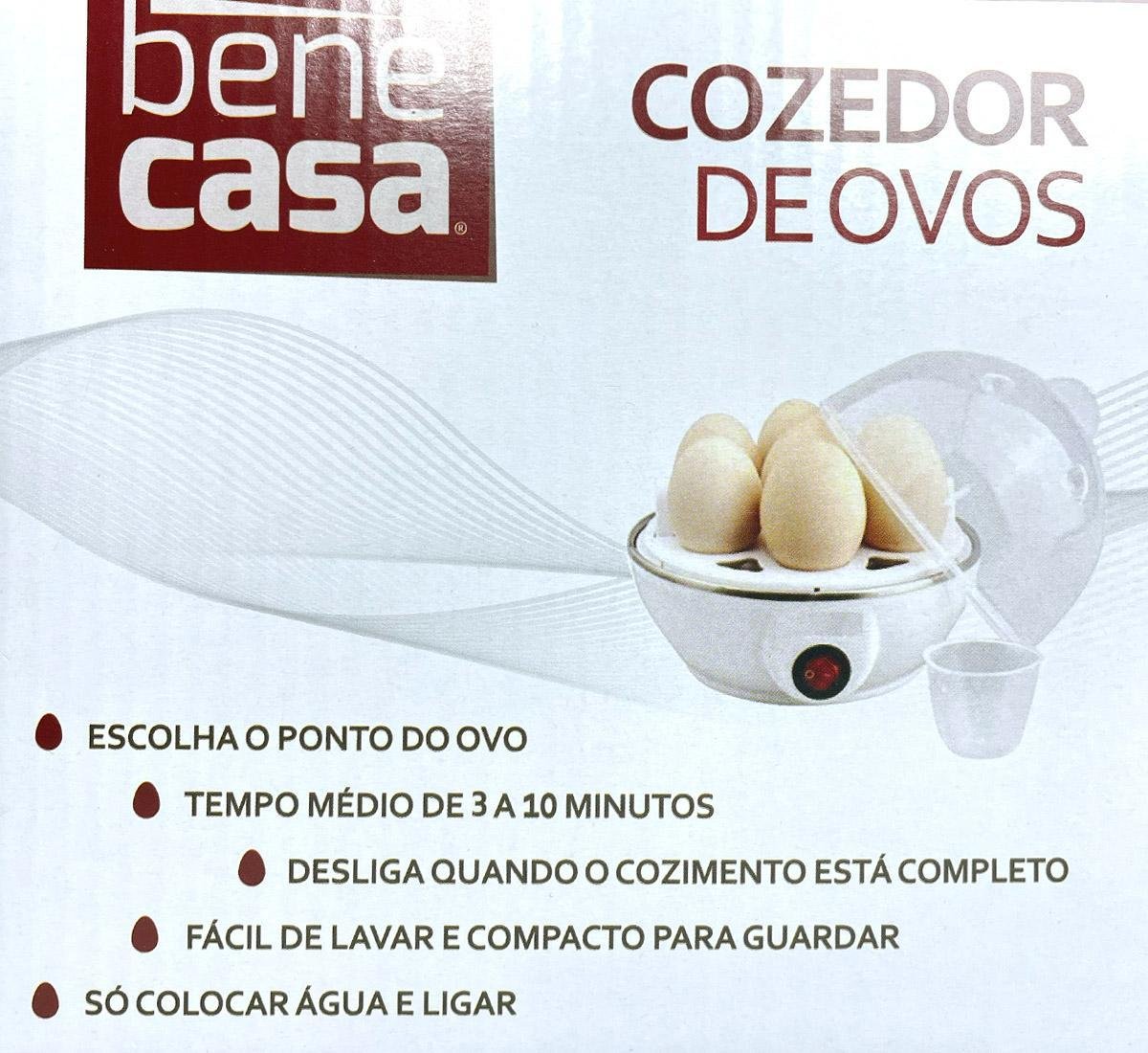 Cozedor de Ovos Branco 220v - 9