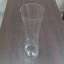 Ver imagem 3 de Vaso Charlise Decorativo Cachepô Enfeite 60x17x17cm Vidro Transparente
