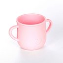Ver imagem 1 de Copo Infantil de Treinamento com Alça Bebê Silicone 150ml Rosa