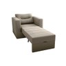 Sofa Cama Solteiro Marlene - Poltrona Cama Solteiro: Capuccino - 2