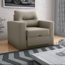 Ver imagem 3 de Sofa Cama Solteiro Marlene - Poltrona Cama Solteiro: Capuccino