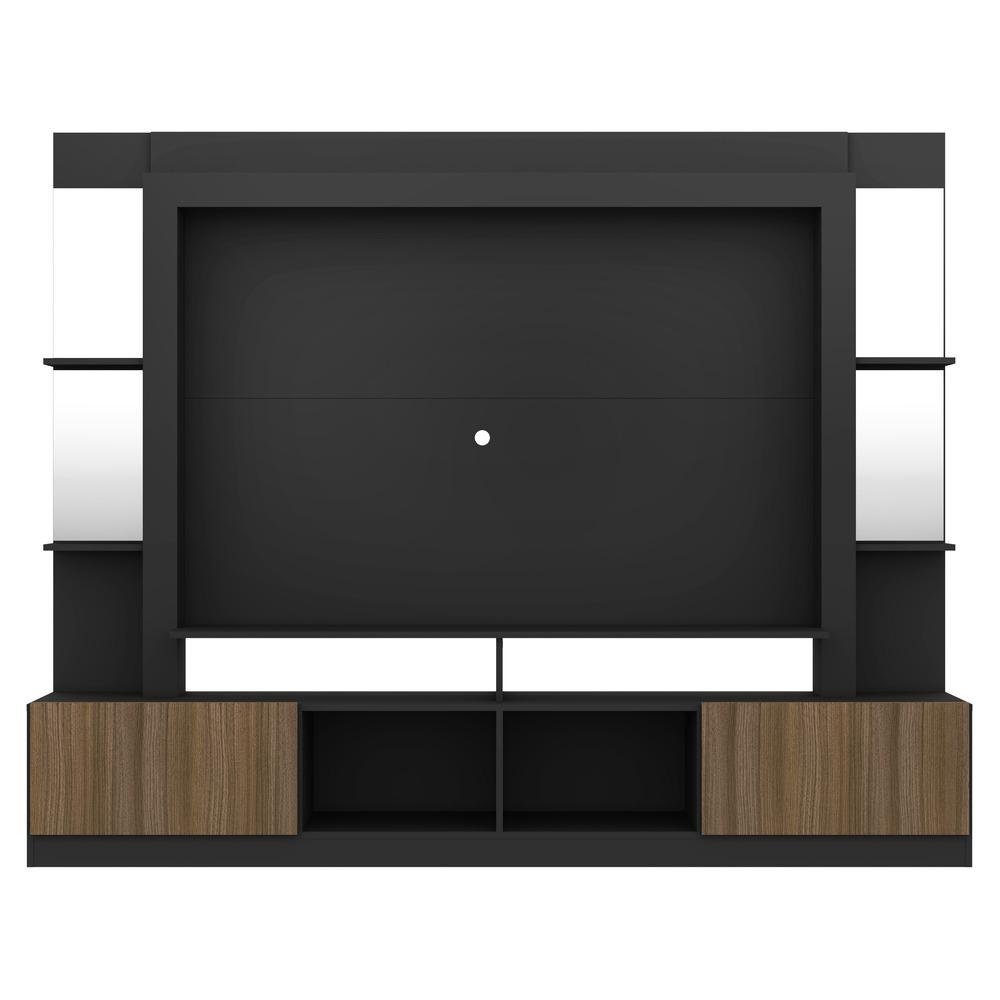 Estante com Suporte TV 65" Prateleiras c/ Espelho Oslo Multimóveis V3385 - 6