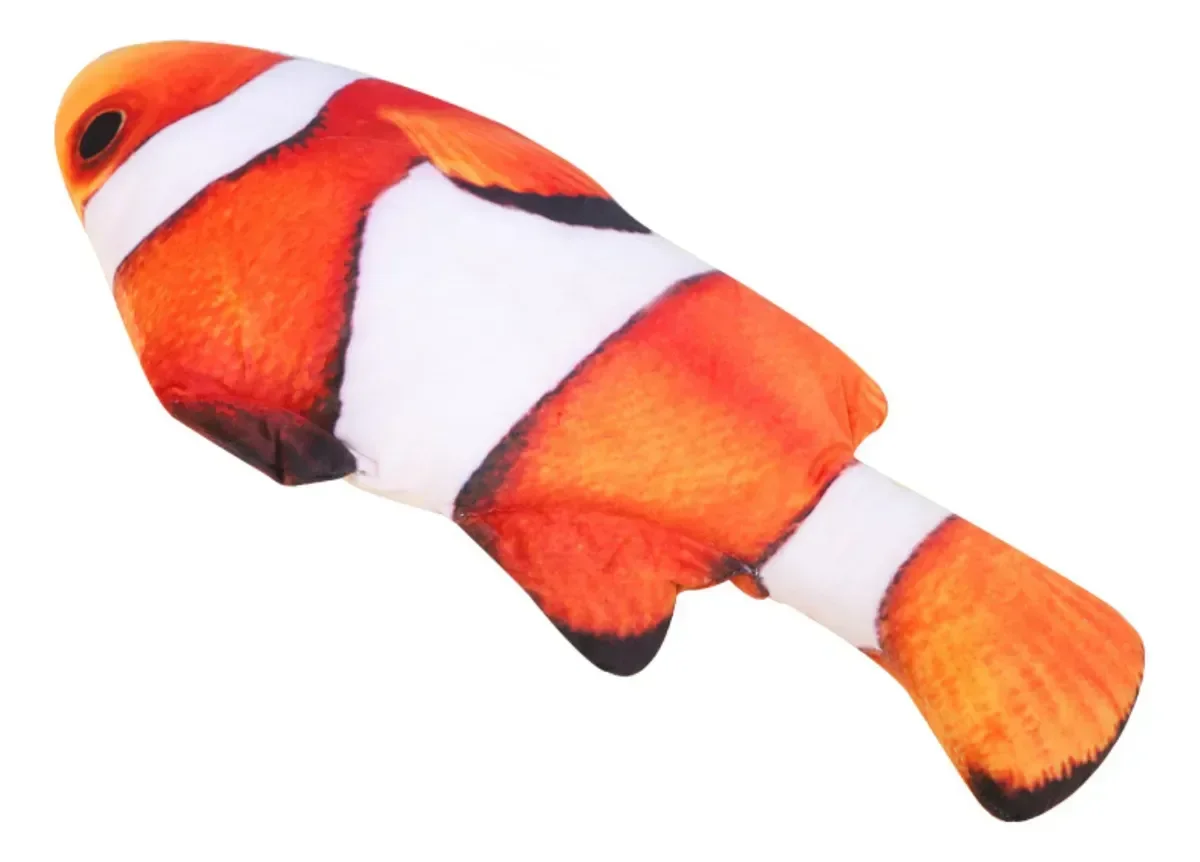 Ver imagem 1 de Brinquedo para Gatos 30cm Snel Pets Animal: Peixe Palhaço
