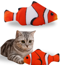Ver imagem 7 de Brinquedo para Gatos 30cm Snel Pets Animal: Peixe Palhaço