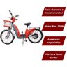 Bicicleta Elétrica E-maxx 350w Duos Vermelho - 4