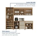 Ver imagem 7 de Cozinha 5 Peças 8 Portas 100% MDF Mista