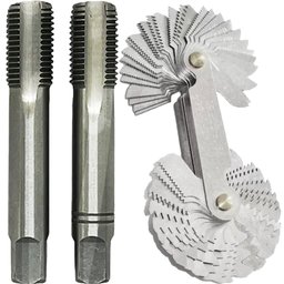 Kit Jogo de Macho - Bsp 1/2 X 14 + Cálibre de Rosca 52 Lâm. - 1