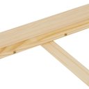 Ver mais imagens de Cama Montessoriana Madeira Cabana com Estrado Elin Branco Idimex