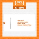 Ver imagem 2 de KIT - 24 Facas para Churrasco Buzios em Aço Inox 4 POL FIBAG - Tramontina