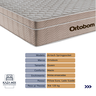 Cama Box Baú Bege e Colchão Airtech Springpocket Molas Ensacadas Queen Ortobom - 2
