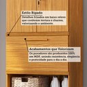 Ver mais imagens de Armário Multiuso Blanc 2 Portas 1 Gaveta 100% MDF Canela - Rio Doce